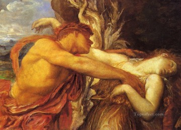 Frederic Orfeo y Eurídice el simbolista George Frederic Watts Pinturas al óleo